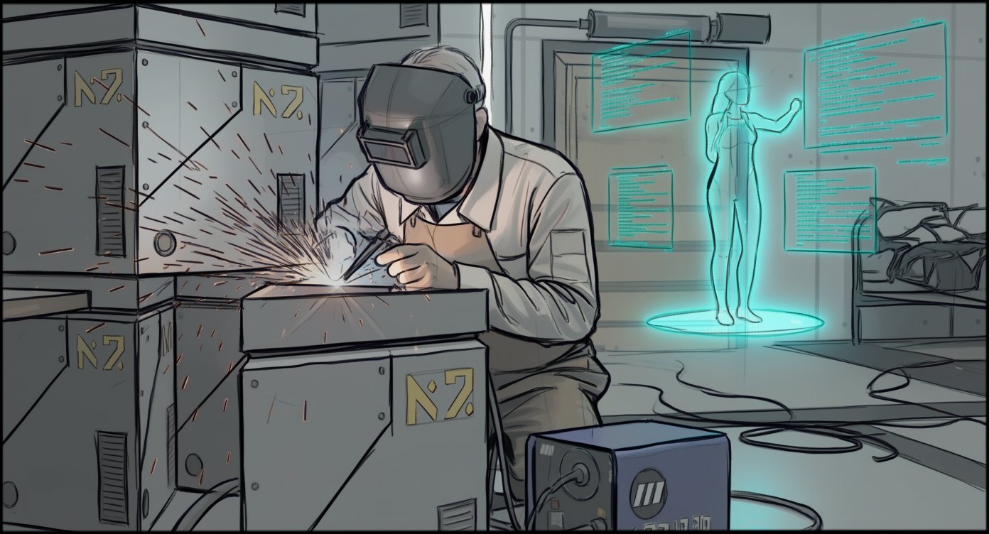 Narrative - Sci Fi - storyboard frame 4 by Dakota Warren